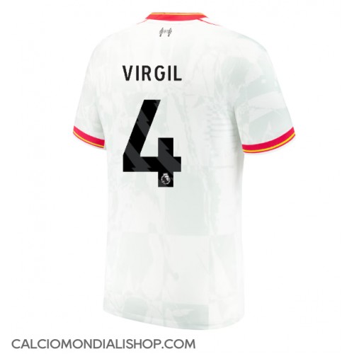 Maglie da calcio Liverpool Virgil van Dijk #4 Terza Maglia 2024-25 Manica Corta